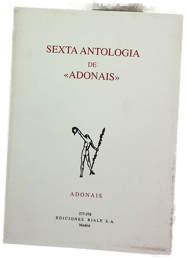 Sexta antología de "Adonais" (1993-2002)