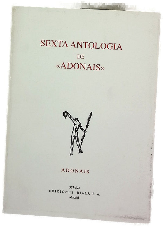 Sexta antología de "Adonais" (1993-2002)