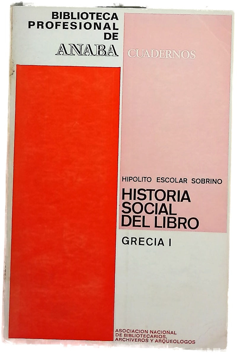 Historia social del libro.