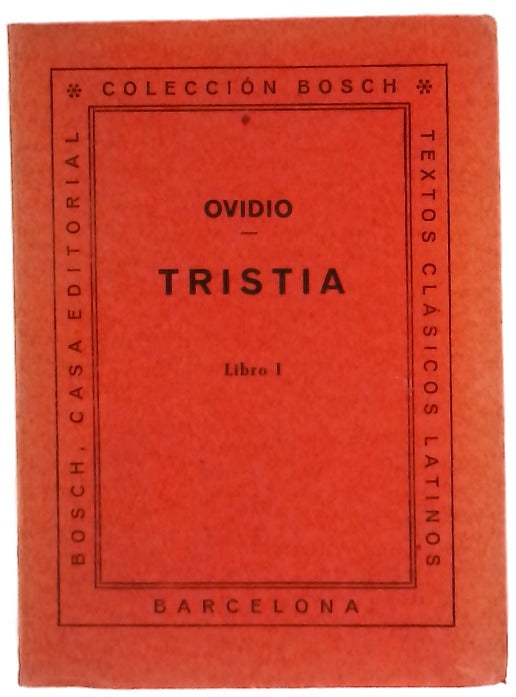 Tristia, libro I