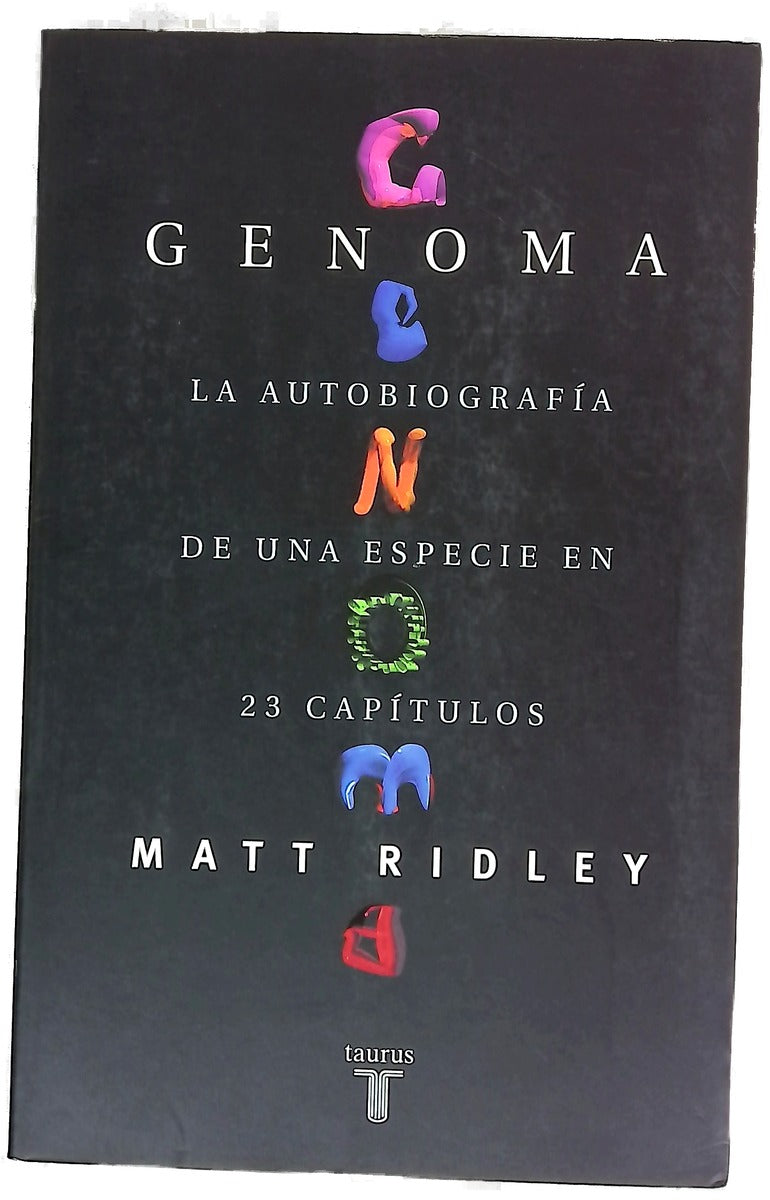 Genoma la autobiografía de una especie en 23 capítulos
