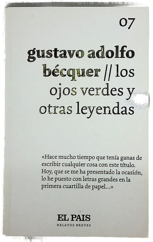 Los ojos verdes y otras leyendas