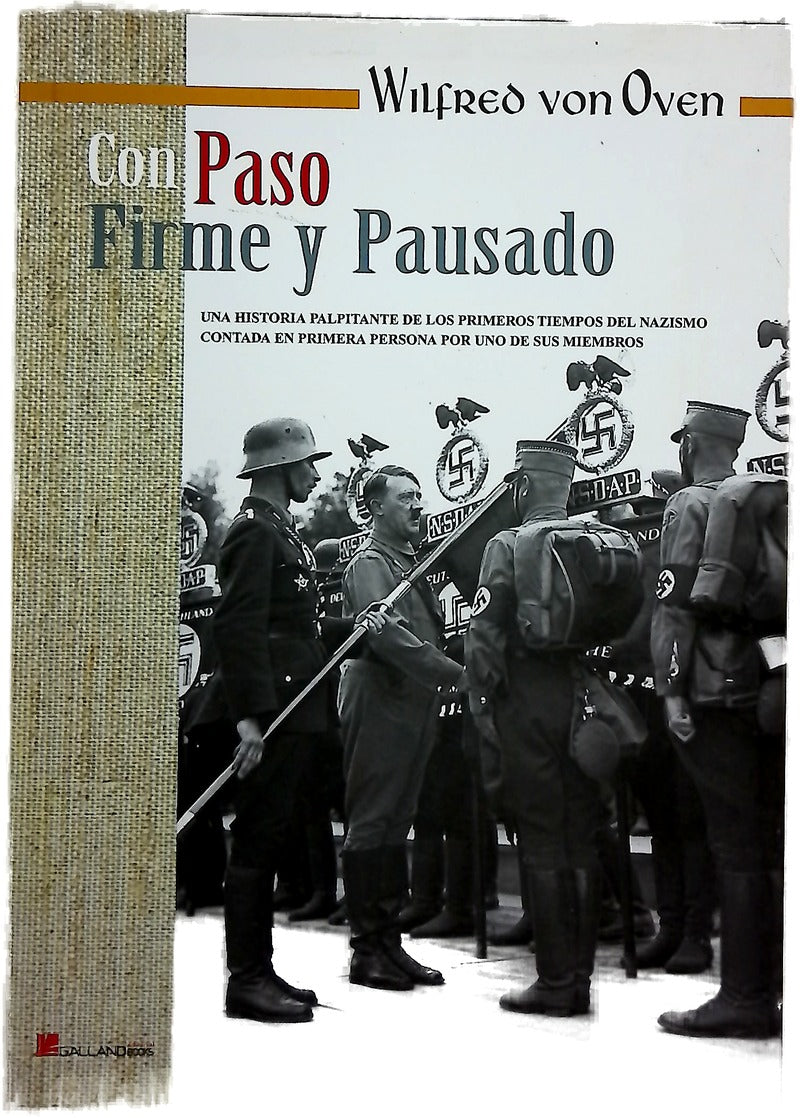 Con paso firme y pausado