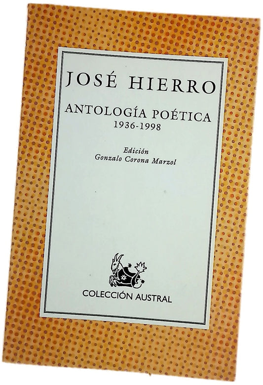 Antología poética 1936-1998