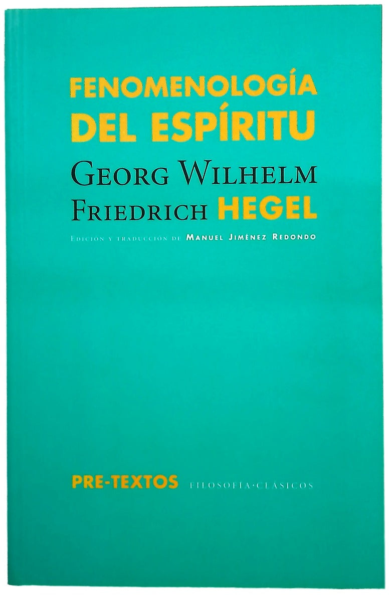 Fenomenología del espíritu