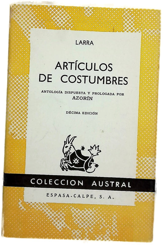 Artículos de costumbres