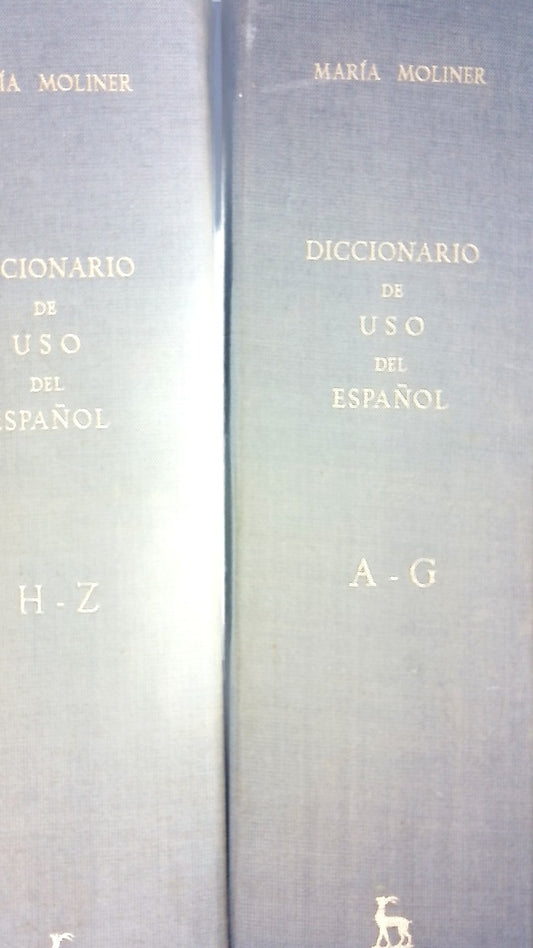 Diccionario de uso del español 2 Tomos.