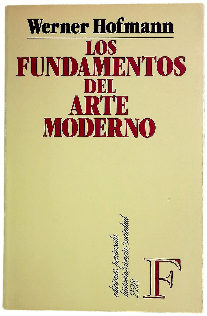 Los fundamentos del arte moderno una introducción a sus formas simbólicas