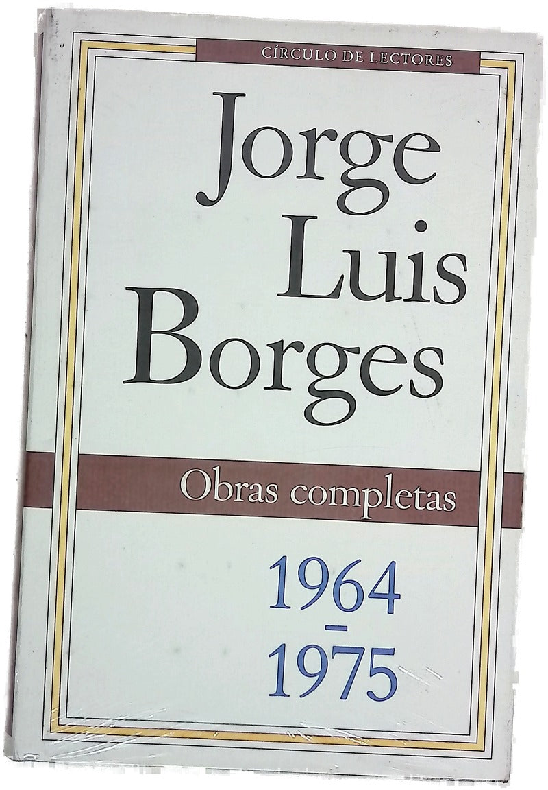 Obras completas 1964-1975