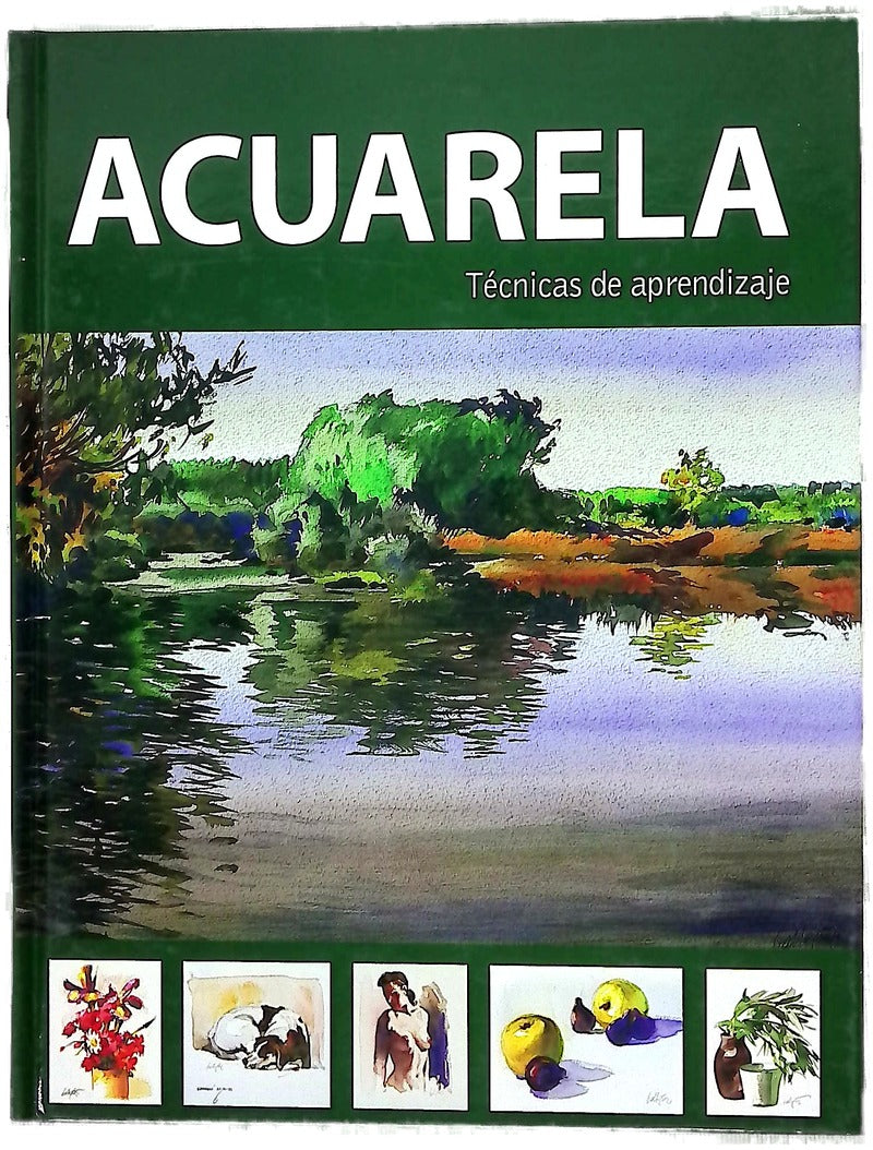 Acuarela técnicas de aprendizaje