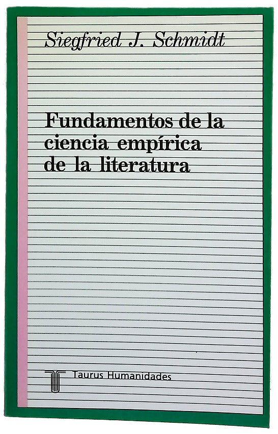 Fundamentos de la ciencia empínica de la Literatura el ámbito de actuación social Literatura