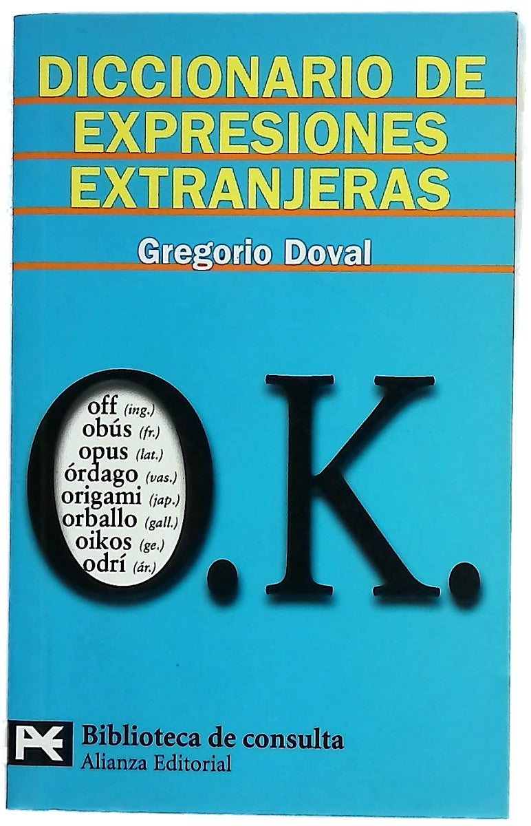 Diccionario de expresiones extranjeras
