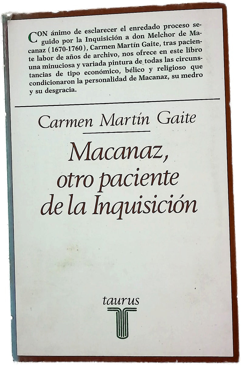 Macanaz, otro paciente de la Inquisición