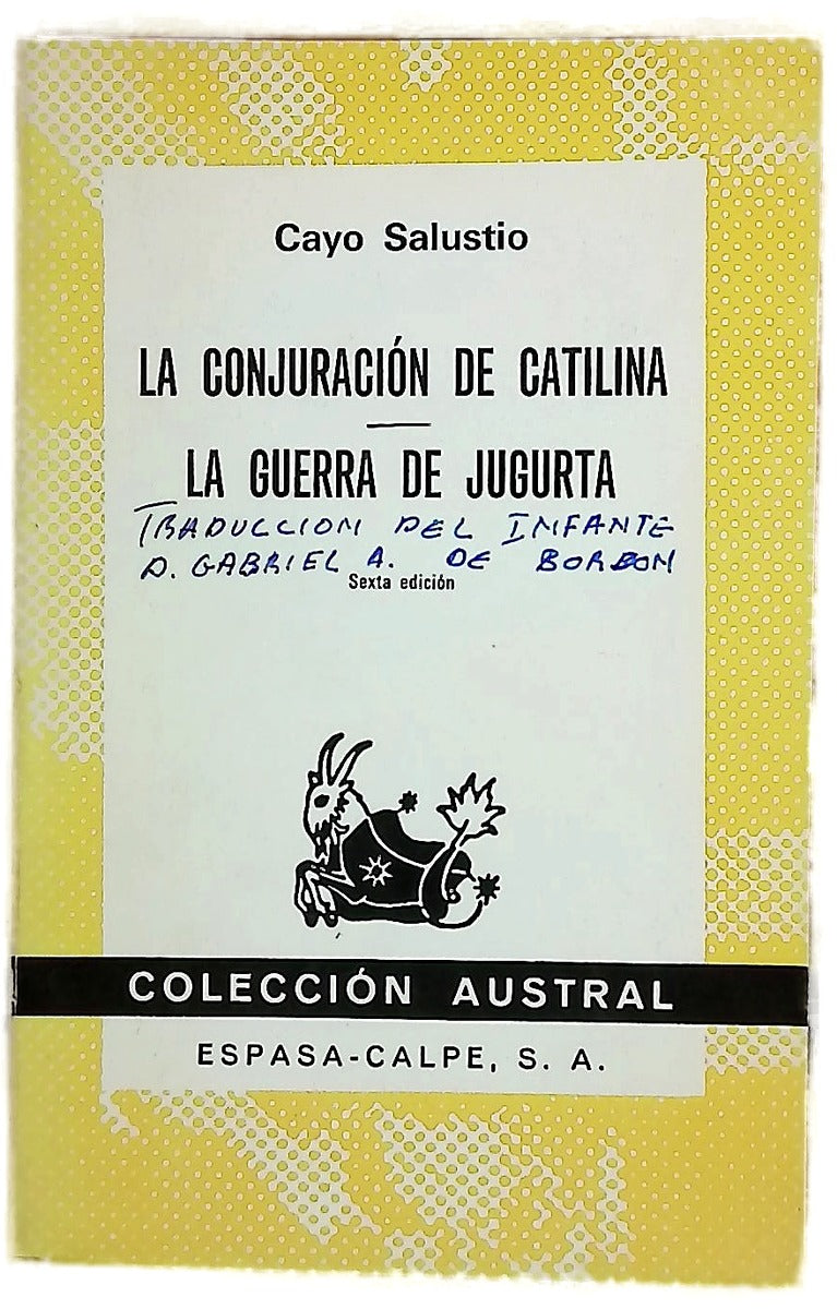 La conjuracion de Catilina, la guerra de jugurta
