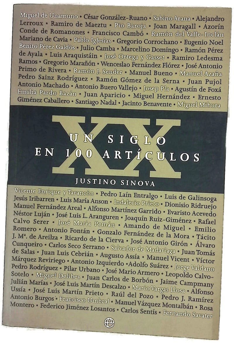 Un siglo en 100 artículos
