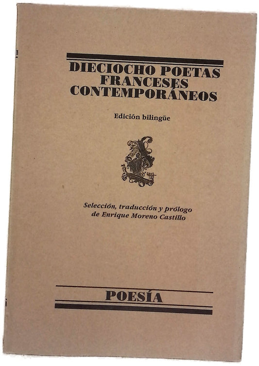 Dieciocho poetas franceses contemporáneos