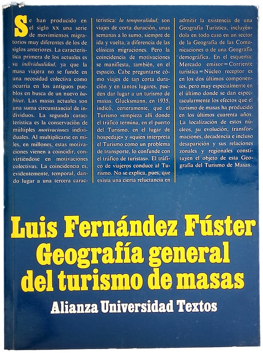 Geografía general del turismo de masas