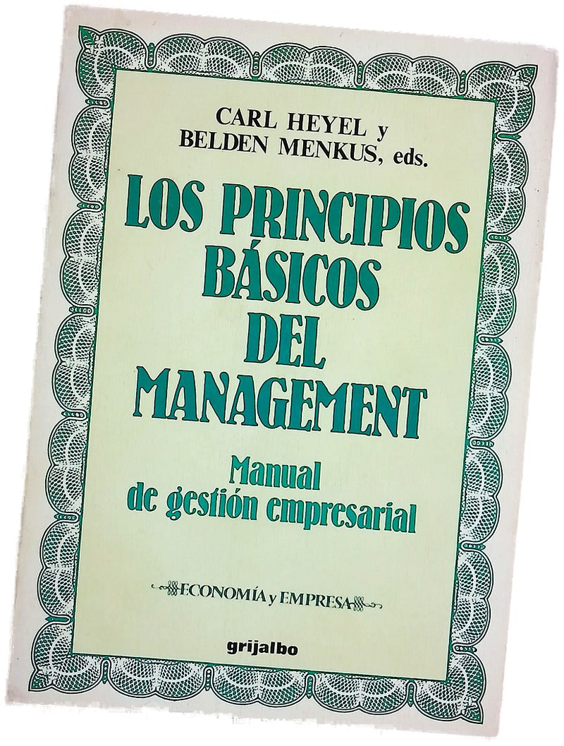 Los principios básicos del management manual de gestión empresarial