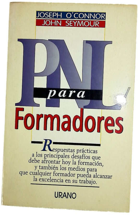 PNL para formadores manual para directivos, formadores y comunicadores