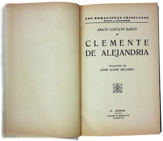 Clemente de Alejandria