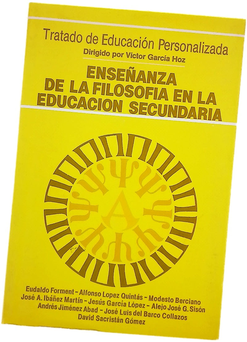 Enseñanza de la Filosofía en la Educación Secundaria