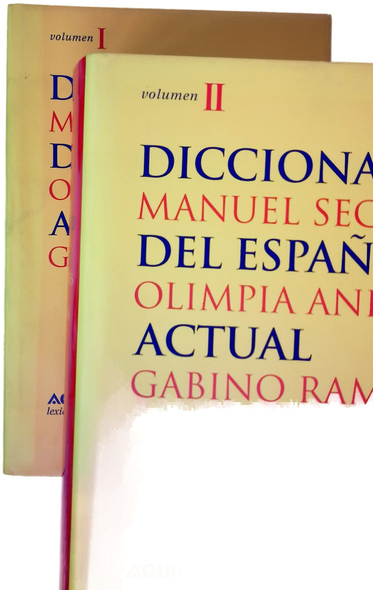 Diccionario del español actual 2 volumenes