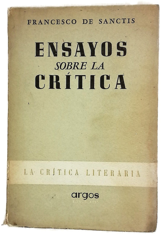 Ensayos sobre la crítica