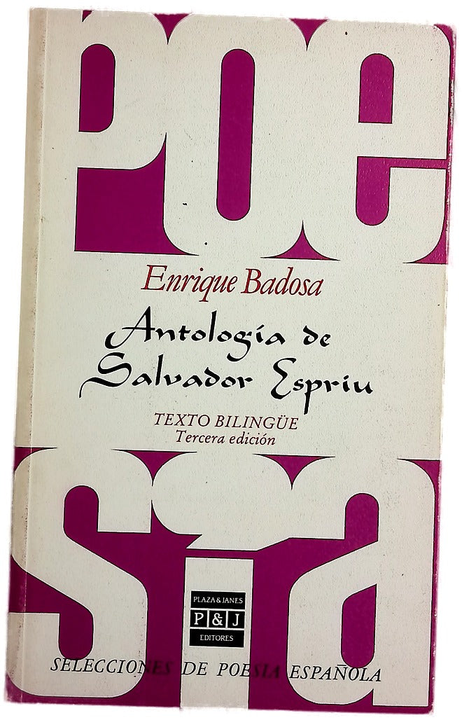 Antología de Salvador Espriu
