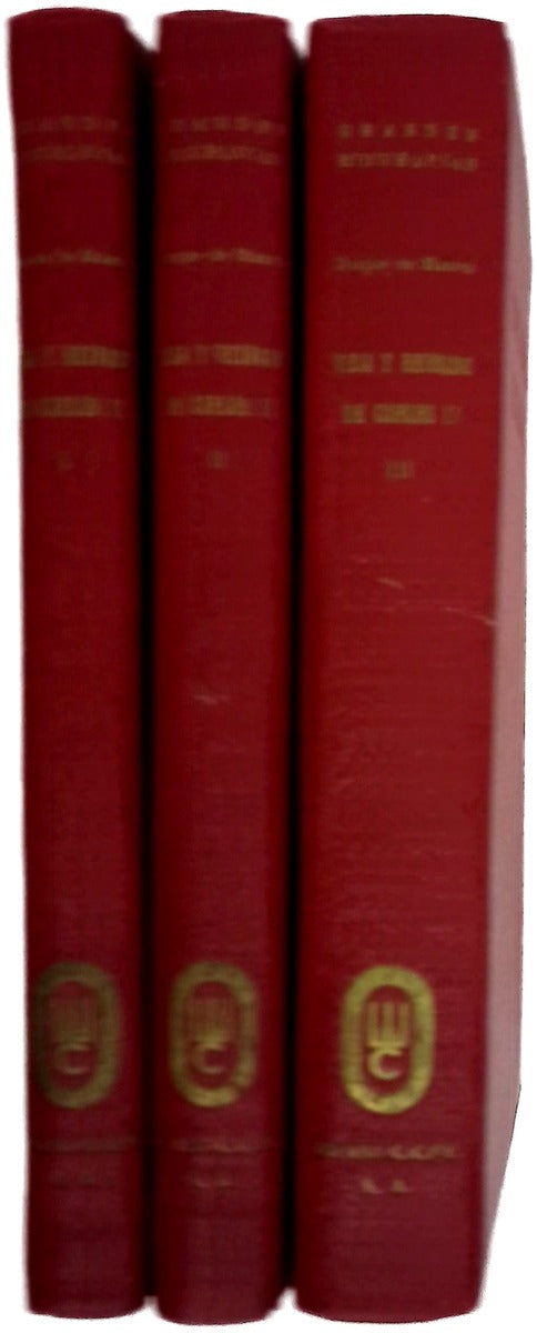 Vida y reinado de Carlos II. Tomo I, II y III
