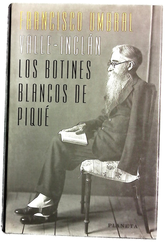 Valle-Inclán los botines blancos de piqué