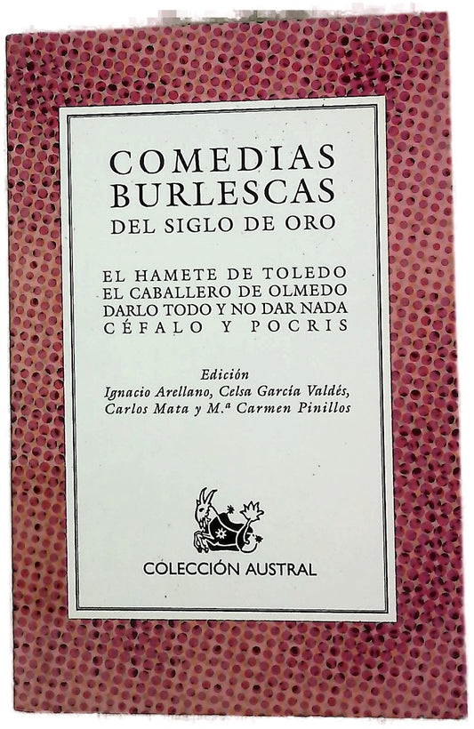 Comedias burlescas del Siglo de oro