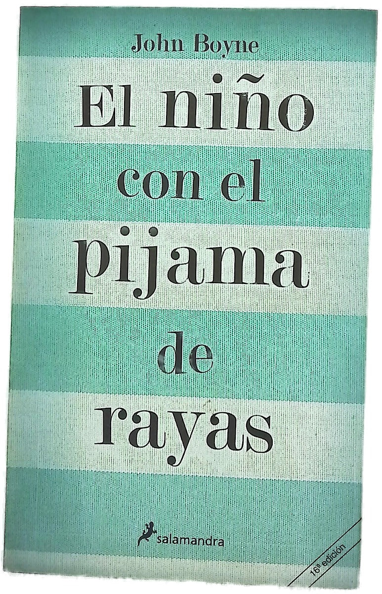 El niño con el pijama de rayas