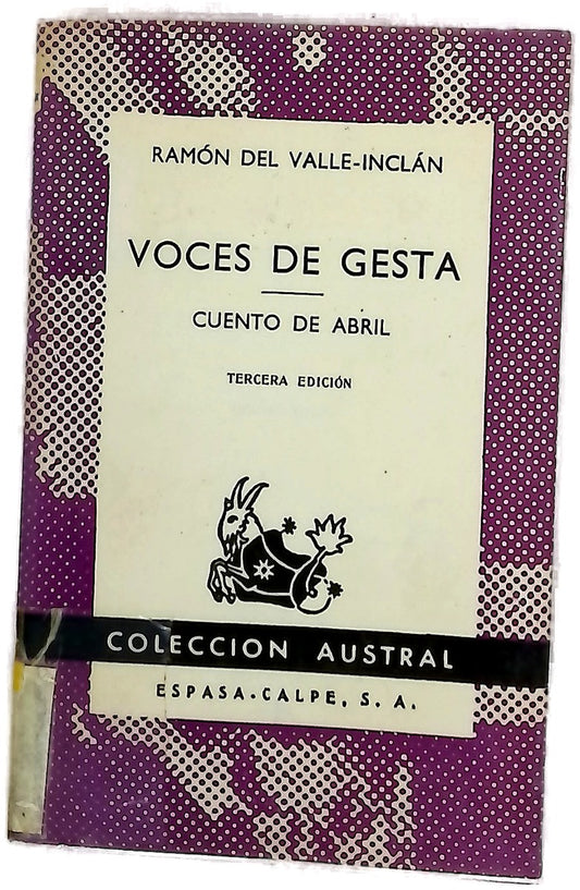 Voces de gesta Cuento de abril