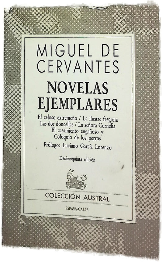 Novelas ejemplares