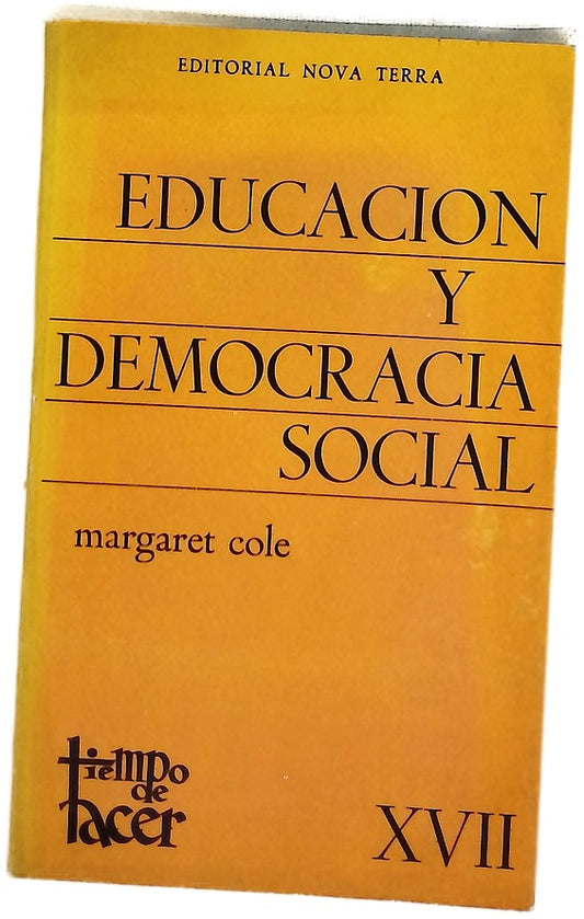 Educación y democracia social