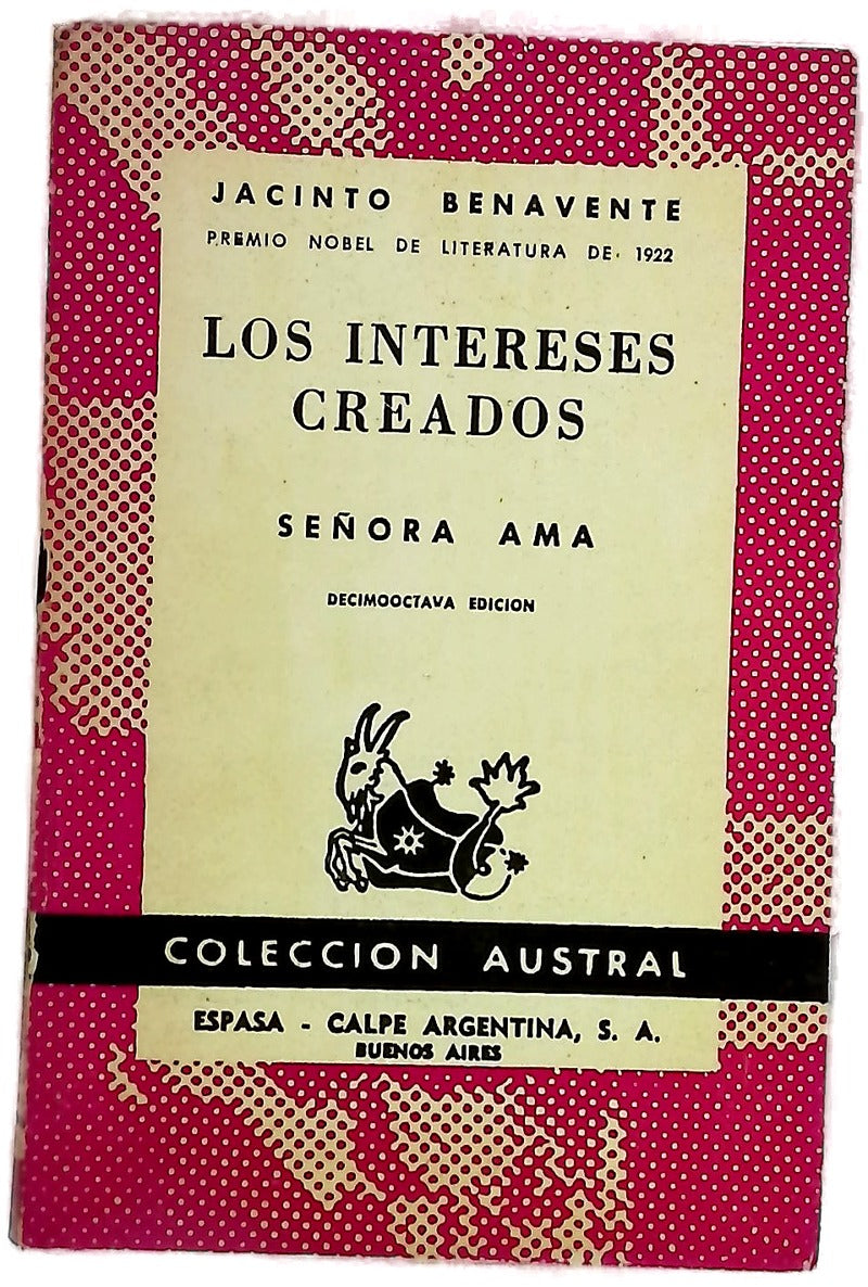 Los intereses creados Señora ama
