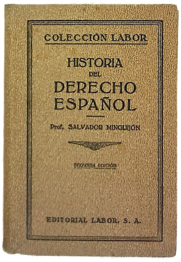 Historia del derecho español
