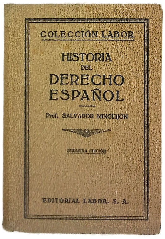 Historia del derecho español