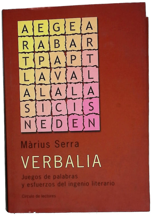 Verbalia juegos de palabras y esfuerzos del ingenio literario