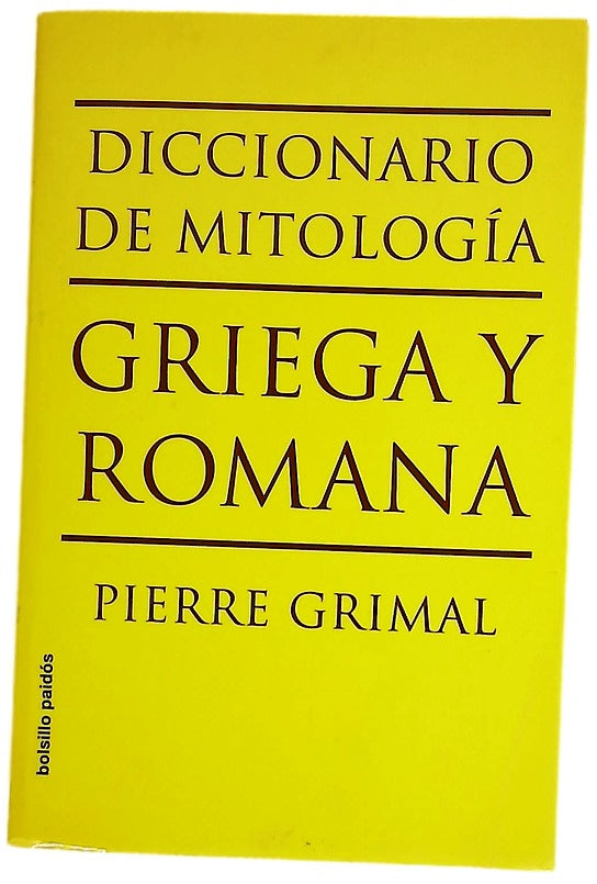 Diccionario de mitología griega y romana