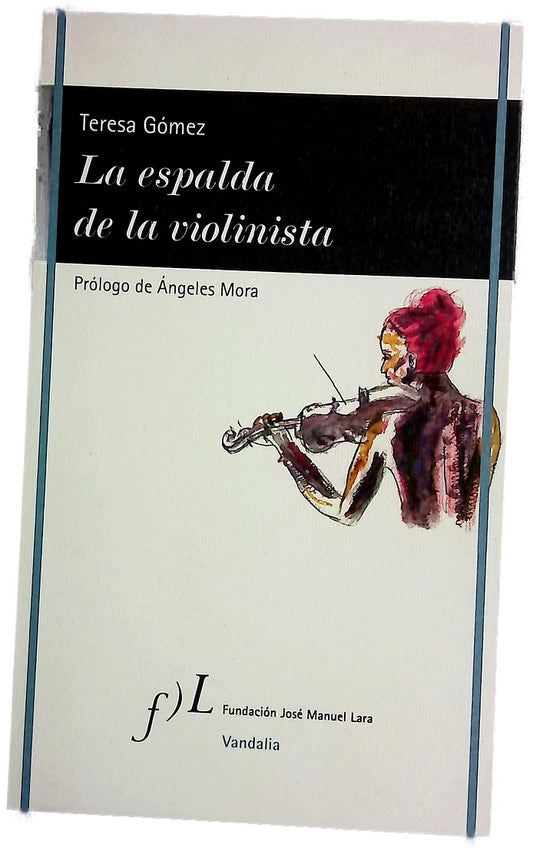 La espalda de la violinista