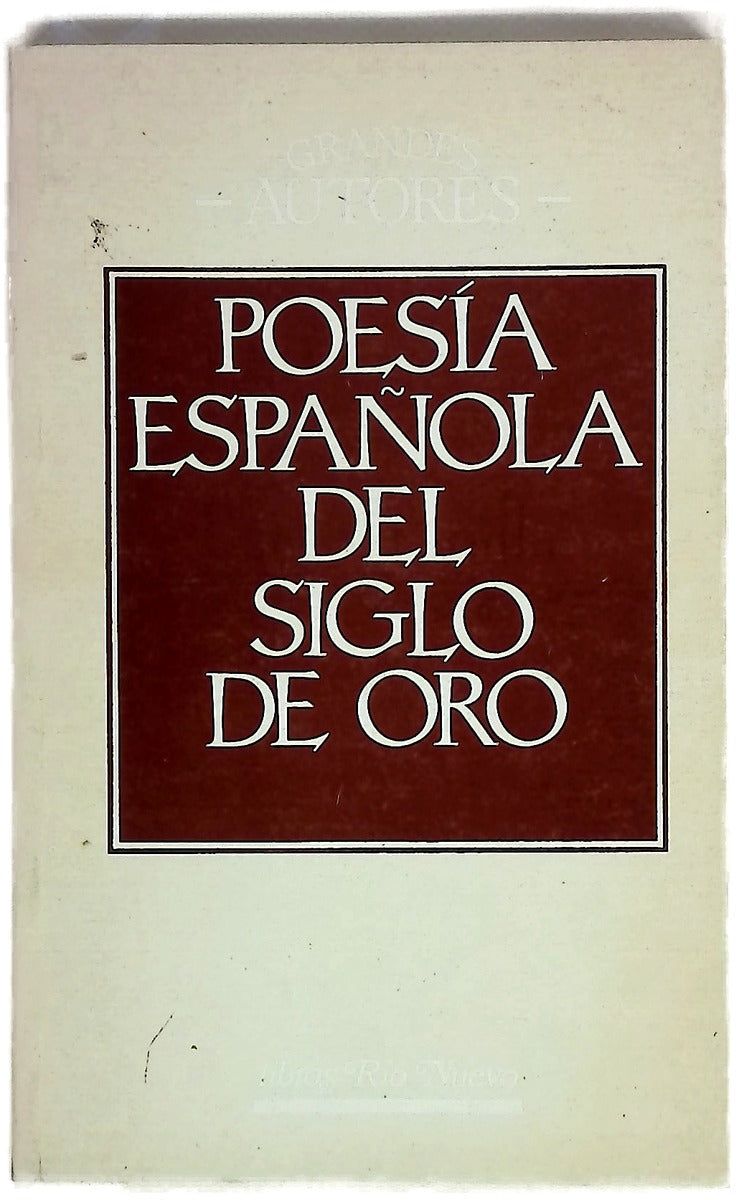 Poesía española del Siglo de Oro