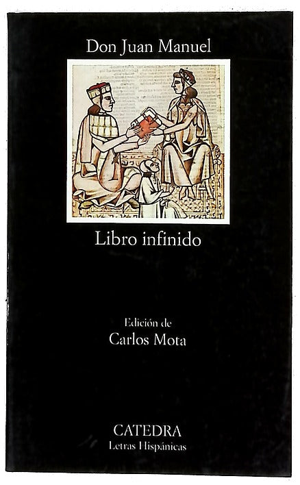 Libro infinido con los pasajes del "Libro de los estados" a los que remite