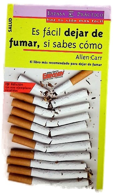 Es fácil dejar de fumar, si sabes cómo
