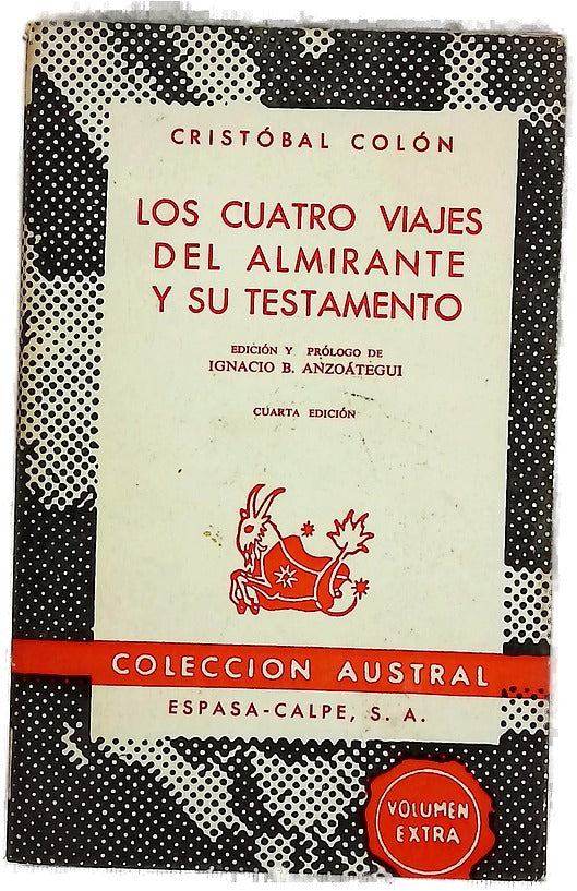Los cuatro viajes del Almirante y su testamento