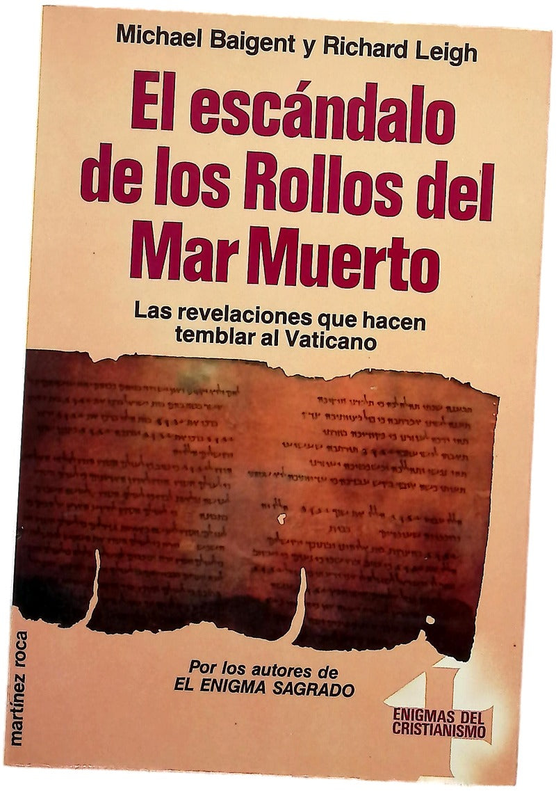 El escándalo de los rollos del Mar Muerto
