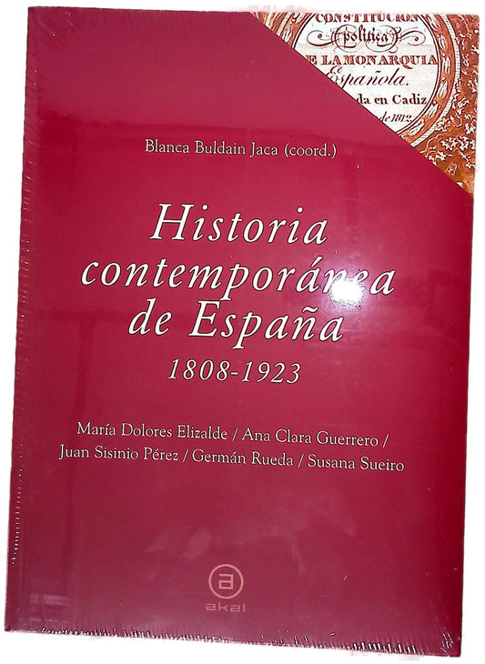 Historia contemporánea de España, 1808-1923