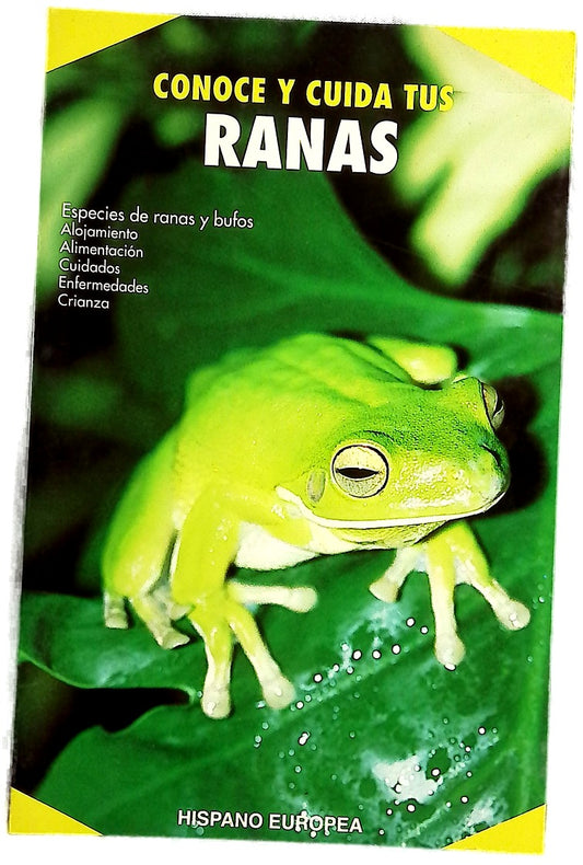 Conoce y cuida tus ranas alojamiento, alimentación, cuidados ...
