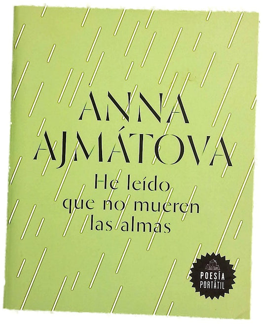 He leído que no mueren las almas