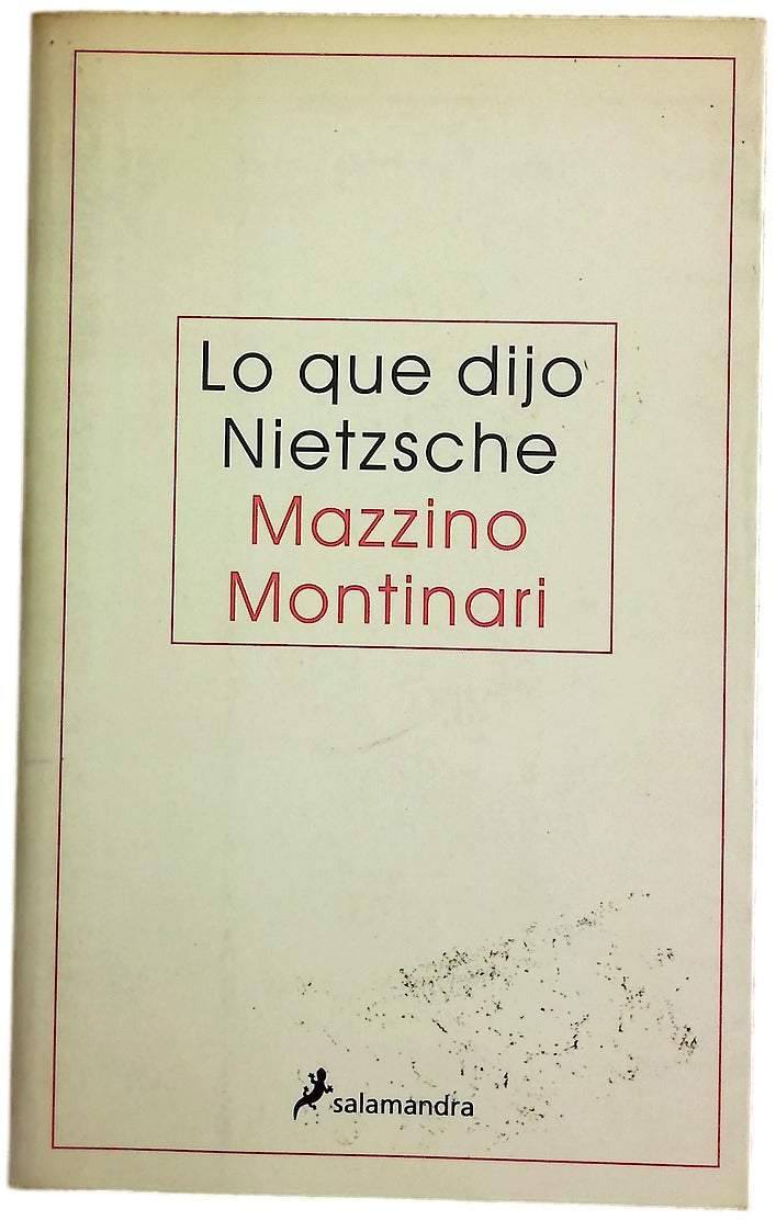 Lo que dijo Nietzsche